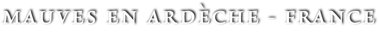 Domaine Jean-Louis Chave - Mauves en Ardèche - France